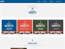 Tablet Screenshot of hamsterbaskets.co.uk